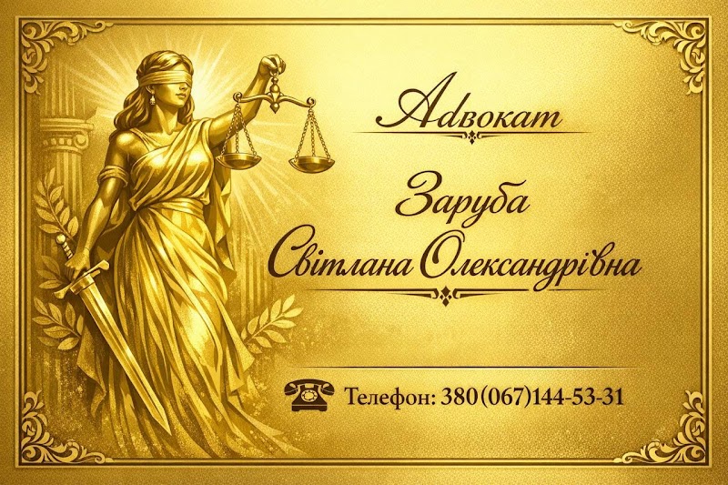 Адвокатське бюро Світлани Заруби